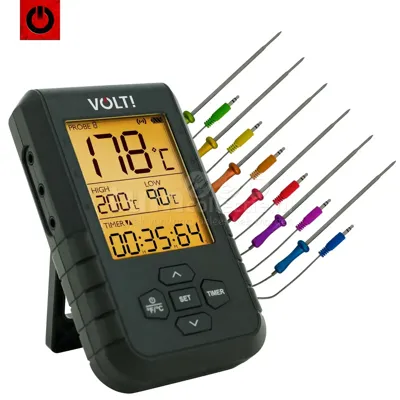 Barbecue BBQ Thermometer VOLT! Industries BBQ