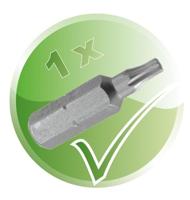 Connex Paalschroef Tx40 8X50 Emmer 48St - B30147 - thumbnail