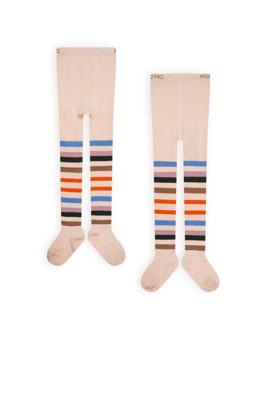 NoNo Meisjes maillot gestreept - Rachel - Pale Blush NoNo Meisjes maillot gestreept - Rachel - Pale Blush