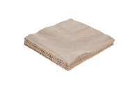 Servet 2 laags 1/4 vouw 33x33cm papier kraft BIO - thumbnail