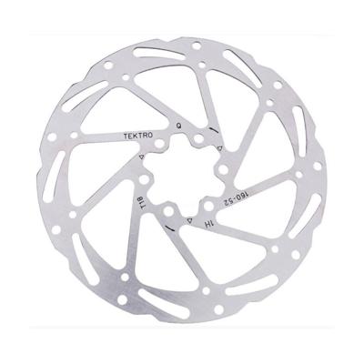 Tektro schijfrem rotor tr180-52 ø180x1.85mm, zilver