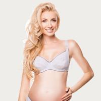 BB Sport Voedingsbh Positiebh Mama Active Grijs / Blauw - thumbnail