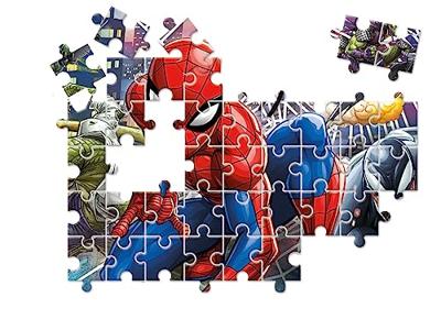 Clementoni legpuzzel super color spiderman, 30st. - thumbnail