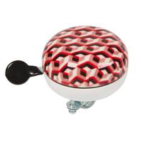 Widek bel ding dong 80mm art collection mosaic rood - thumbnail