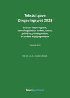 Tekstuitgave omgevingswet 2023 - J.H.G. van den Broek - ebook - thumbnail