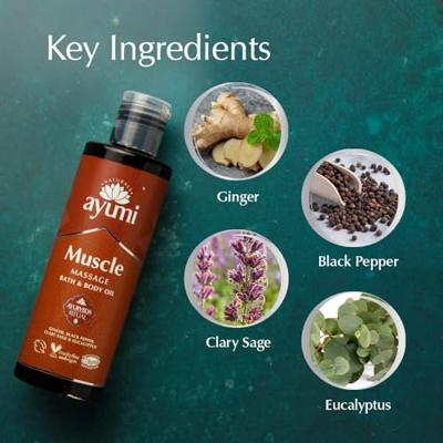 Muscle Massage & Body Oli - 250 ml