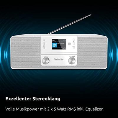 TechniSat Digitradio 370 CD BT DAB radio Wit