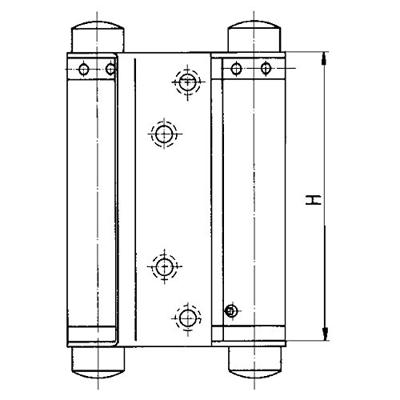 Spiralf.-Pendeltürb.Modell M STA verz.Gr.39 175mm dop.wirkend