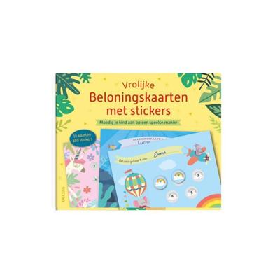 Deltas Vrolijke beloningskaarten met stickers Deltas Vrolijke beloningskaarten met stickers