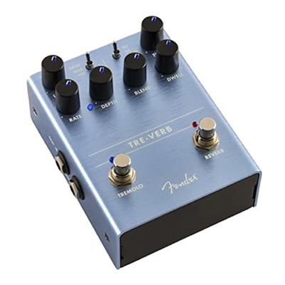 Fender Tre-Verb Digital Reverb / Tremolo effectpedaal Fender Tre-Verb Digital Reverb / Tremolo effectpedaal