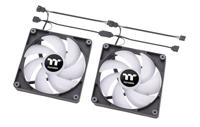 Thermaltake TT CT140 ARGB Sync PC Computer behuizing Ventilator Zwart 2 stuk(s) - thumbnail