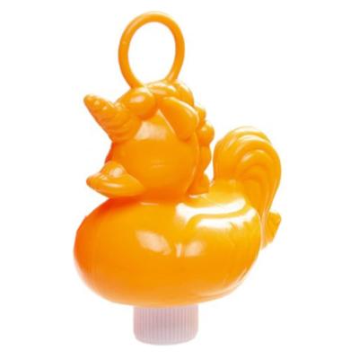 LG Imports badeend Eenhoorn junior 15 cm oranje