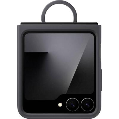 Samsung SAMSUNG Silicone Case Z Flip7 FE Black Flip Case Samsung Galaxy Z Flip 7 Zwart Stootbestendig