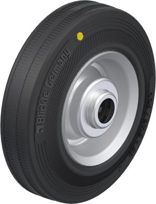 Blickle V 125/15R-EL Wiel met hoog draagvermogen Wieldiameter: 125 mm Draagvermogen (max.): 100 kg 1 stuk(s)