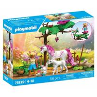Playmobil® Princess Magic magische eenhoornstal voor moeder en veulen - thumbnail