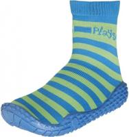 Playshoes zwemsokken Streep Blauw Groen-24-25 - thumbnail
