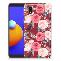 Samsung Galaxy A01 Core | TPU Case | Butterfly Roses - thumbnail