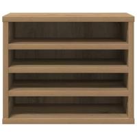 VidaXL Bureau organizer artisan eiken 36 x 26 x 29,5 cm bewerkt hout - thumbnail