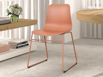 Stoel POLLY lichtbruin Stoel POLLY lichtbruin