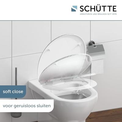 Schutte Duroplast WC-bril FLOWERS&WOOD met soft-close
 82197