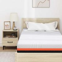 Matrassen Wit, Grijs 120 x 200 cm 100% polyester jacquard stof - thumbnail