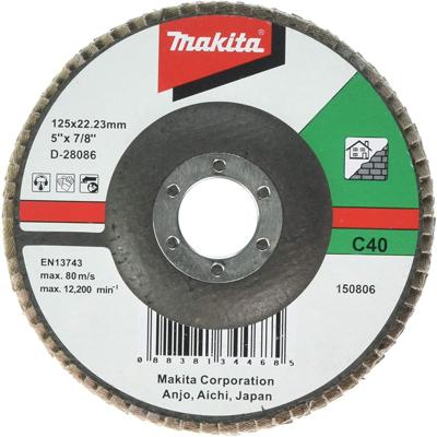 Makita Accessoires Lamellenschuurschijf 125mm C40 - D-28086 - D-28086