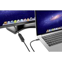 Renkforce USB-C™ / DisplayPort adapterkabel USB-C™-stekker, DisplayPort-stekker 1,80 m zwart RF-4538166 USB-C™-Display - thumbnail