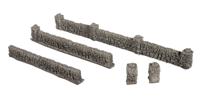 NOCH 0058281 H0 Muur met metselwerk Basalt - thumbnail