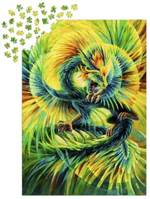 Quetzalcoatl Puzzel 1000 Stukjes Quetzalcoatl Puzzel 1000 Stukjes