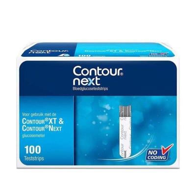 Bayer Contour next teststrip 100 Stuks