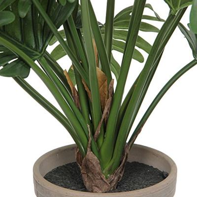 Kunstplant mica philodendron selloum groen in pot Kunstplant mica philodendron selloum groen in pot