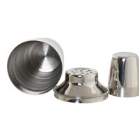 Cocktail Set Home ESPRIT Gouden Zilverkleurig Roestvrij staal 22 x 22 x 21 cm - thumbnail