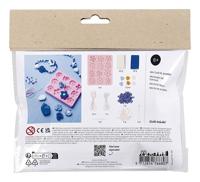 Creativ Company Mini hobbyset sieraden, bloemen, diverse kleuren, 1 doos - thumbnail
