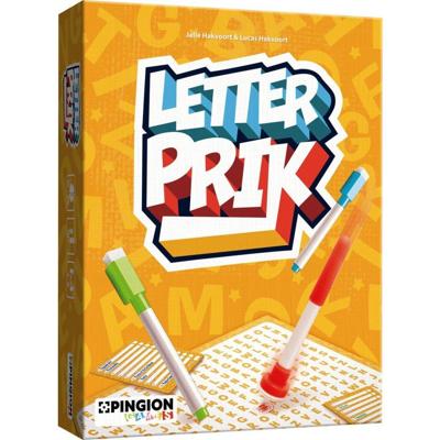 Intro Letterprik bordspel 22,5x17x5cm Intro Letterprik bordspel 22,5x17x5cm