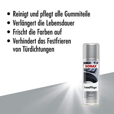 SONAX rubber onderhoudsmiddel "gummipfleger" rubber care products 300 spraydose