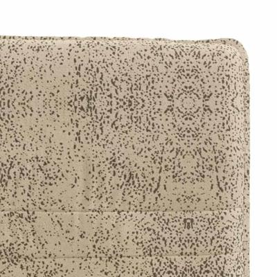 Eetkamerstoel kunstsuède lichtgrijs