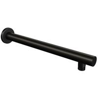 Douchearm Muur Brauer Black Edition Rond 400 Mat Zwart - thumbnail