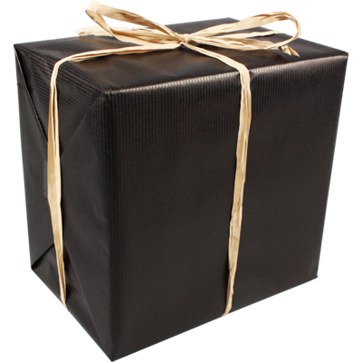 Cadeaupapier | 50cm | 250m | 60gr/m² | zwart