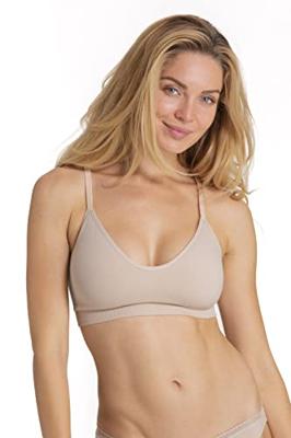 Bralette met vulling - Revive - Bh topje met spaghetti bandjes zonder beugel - XL - Huidkleur - XL - XL - XL - XL - XL - XL - XL - XL - XL