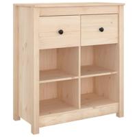 Dressoir 70x35x80 cm massief grenenhout - thumbnail