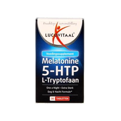 Lucovitaal Melatonine L-Tryptofaan 0.1mg 30 Tabletten