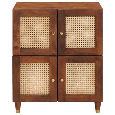 Media-opslagkasten en rekken Bruin 60 x 33.5 x 75 cm