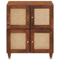 Media-opslagkasten en rekken Bruin 60 x 33.5 x 75 cm - thumbnail