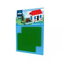 Plusplus Bouwplaat groen Plus-Plus: 2 stuks 4022 - thumbnail