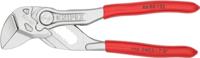Knipex Mini-Sleuteltang | 125 mm Lengte | Tang en Schroefsleutel in Eén | Kunststof Bekleed - 86 03 125 SB - thumbnail