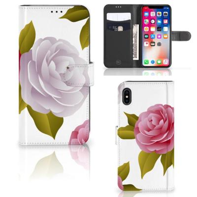 Apple iPhone Xs Max Hoesje Roses Apple iPhone Xs Max Hoesje Roses