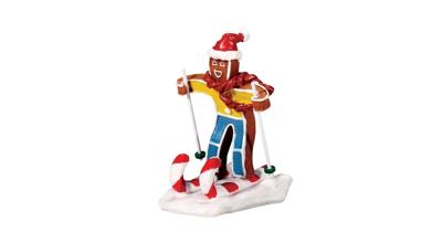 Lemax candy cane skier kerstdorp figuur type 2 Sugar 'N' Spice 2017