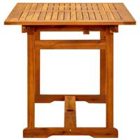 Tuintafel (150-200)x100x75 cm massief acaciahout - thumbnail