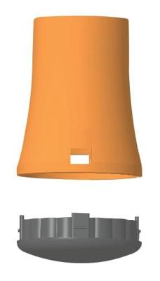 Bahco Reserve bumper en binnenhandgreep | voor telescopische rupsenzaag ATP-230-410 - RBCP230