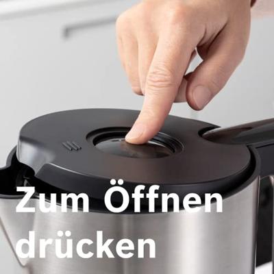 Bosch Haushalt Styline Waterkoker Snoerloos, Oververhittingsbeveiliging Aantal/Volume: 1.5 l Rood - thumbnail